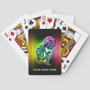 Jeu De Cartes embryon hybride Alien.