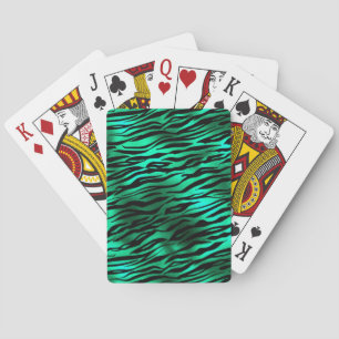 Jeu De Cartes Emerald and Gold Safari Series Design 10