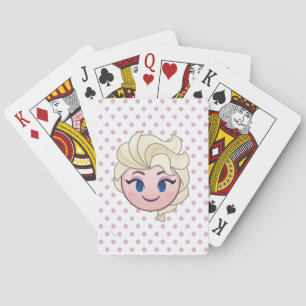 Jeu De Cartes Emoji congelé   Elsa Jouer aux cartes
