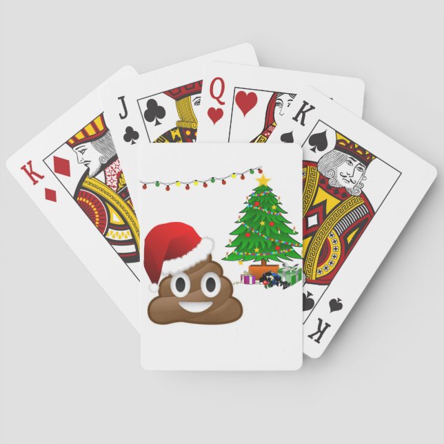 Jeu De Cartes emoji de noël (dos)