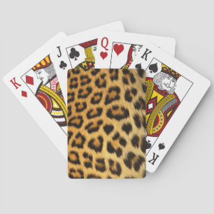 Jeu De Cartes Empreinte de léopard