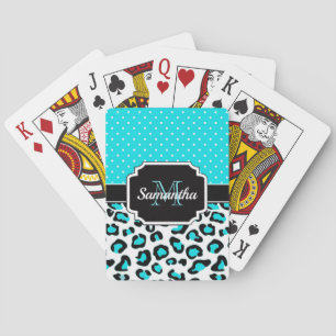 Jeu De Cartes Empreinte de léopard