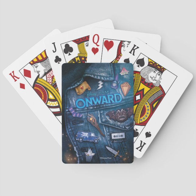 Jeu De Cartes En cours | Poster d'art de la veste d'orge (dos)