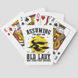 Jeu De Cartes En supposant que je suis juste une vieille dame ét