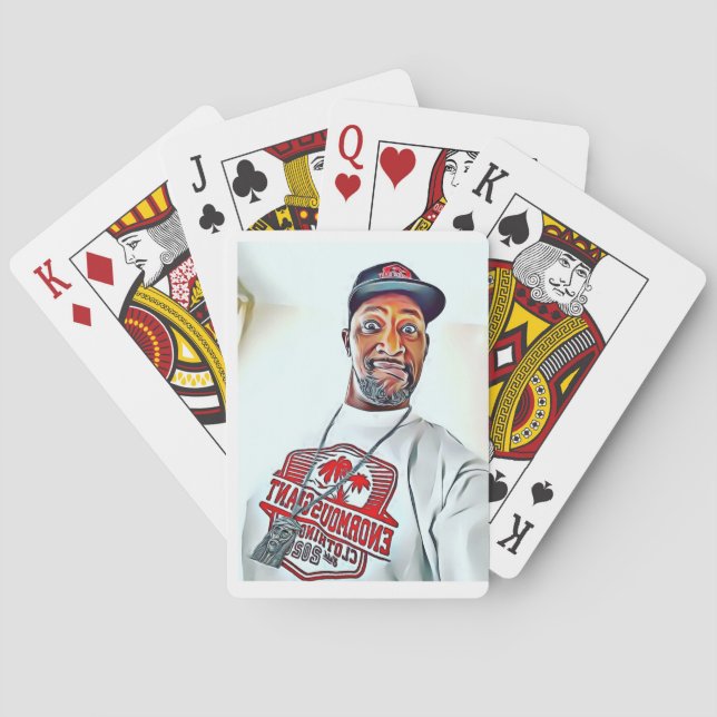 Jeu De Cartes Énorme cave géante.Jouer aux cartes (dos)