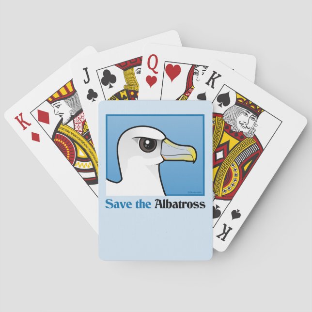 Jeu De Cartes Enregistrer l'Albatross (portrait) (dos)