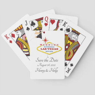 Jeu De Cartes Enregistrer le Mariage de date à Las Vegas Jouer d