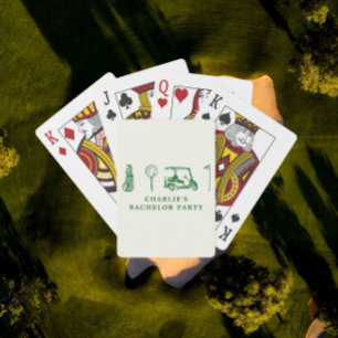 Jeu De Cartes Enterrement de vie de garçon de golf
