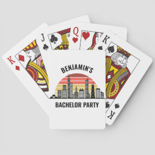 Jeu De Cartes Enterrement de vie de garçon personnalisé sur le t