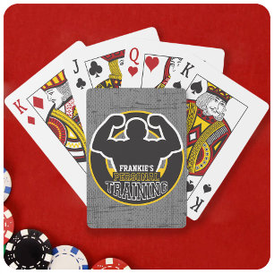 Jeu De Cartes Entraîneur du GYM Power Training Fitness Custom
