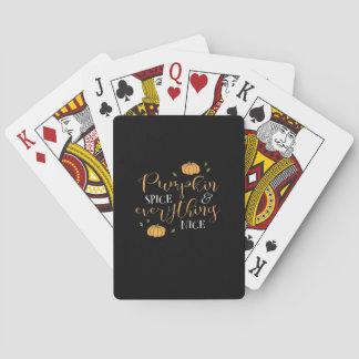 Jeu De Cartes Épice citrouille Et Tout Bien Drôle