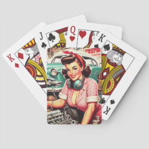 Jeu De Cartes Épingle mécanique mignonne