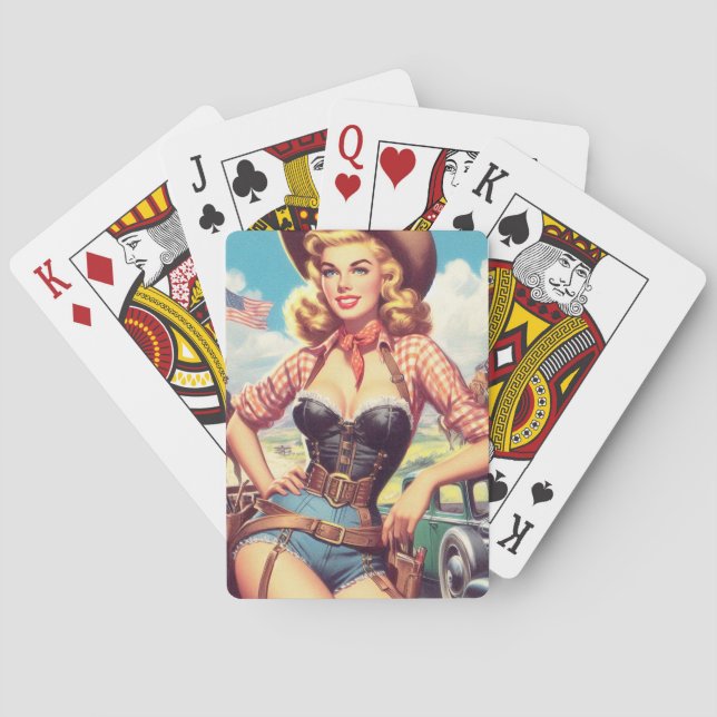 Jeu De Cartes Épinglette vintage (dos)
