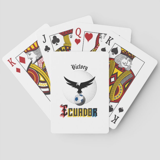 Jeu De Cartes Equateur Football (dos)