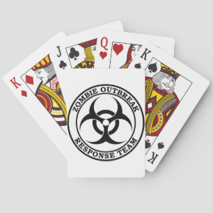 Jeu De Cartes Équipe de réponse de Zombie