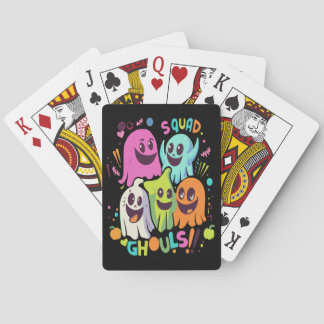 Jeu De Cartes Équipe d'Halloween Ghouls