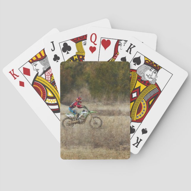 Jeu De Cartes Équitation Vélo De Chemin (dos)