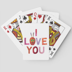 Jeu De Cartes Eric Carle   Caterpillar I Love You Playing Cards
