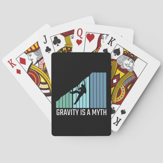 Jeu De Cartes Escalade - La gravité est un mythe (dos)