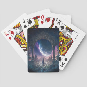 Jeu De Cartes Espace extra-atmosphérique Imaginaire surréaliste