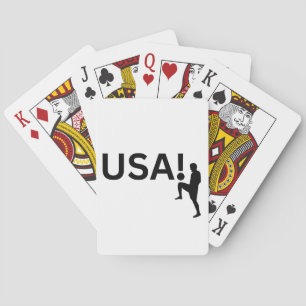 Jeu De Cartes Esprit Athlétique de Soccer USA