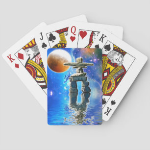 Jeu De Cartes Esquimau inuit amérindien