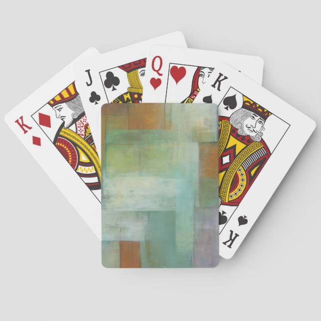 Jeu De Cartes Essence bleue II de lac (dos)
