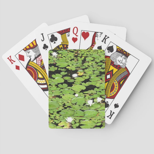 Jeu De Cartes étang de Lilypad (dos)