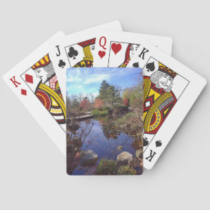 Jeu De Cartes étang japonais par E.A. Schneider