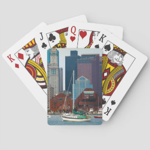 Jeu De Cartes États-Unis, Massachusetts. Skyline du front de mer
