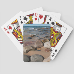 Jeu De Cartes États-Unis, Michigan. Galets arrondis sur 12 Mile