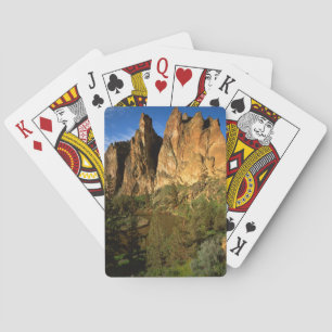 Jeu De Cartes États-Unis, Oregon, Falaises De Granit À Smith Roc