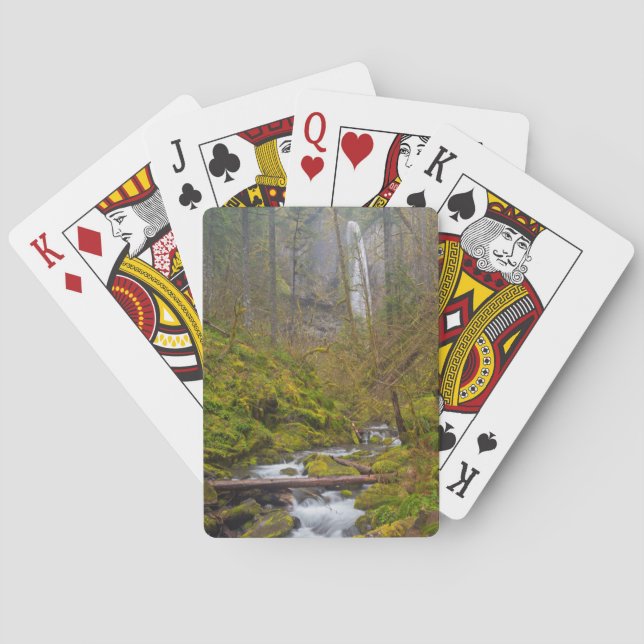 Jeu De Cartes États-Unis, Oregon, Gorge de Columbia (dos)