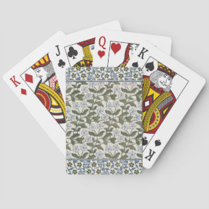 Jeu De Cartes Été Périwinkel Fleur Plutôt Élégant Floral