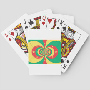 Jeu De Cartes étoile à cinq branches République du Cameroun