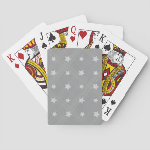 Jeu De Cartes Étoiles arrière - plan avec motif textile