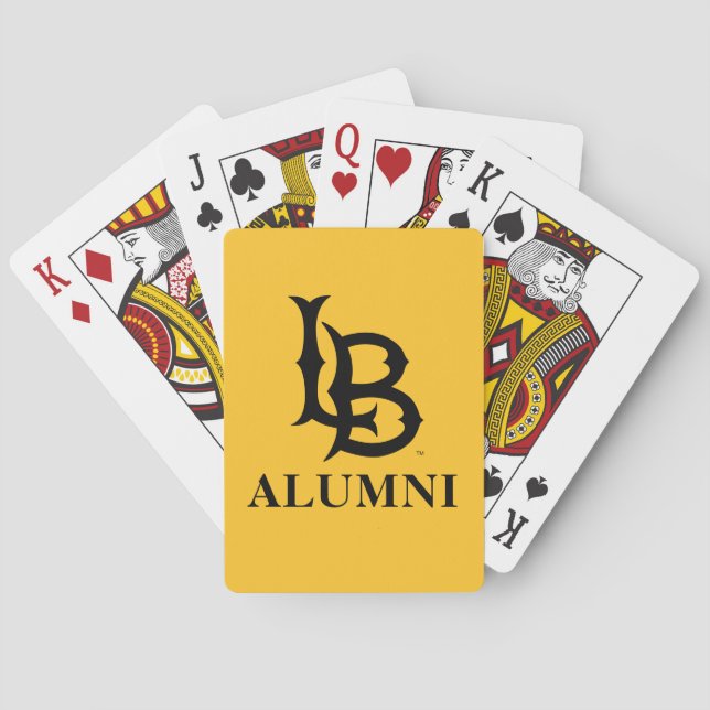 Jeu De Cartes Étudiant de l'État de Long Beach (dos)