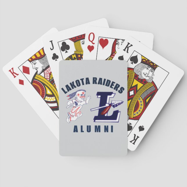 Jeu De Cartes Étudiant Lakota (dos)