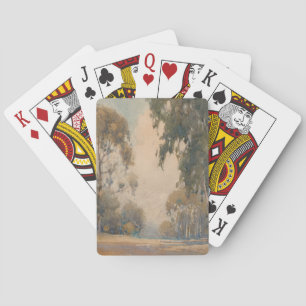 Jeu De Cartes Eucalyptus (1922) - Délicat Aquarelle Botanique
