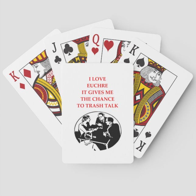 JEU DE CARTES EUCHRE (dos)