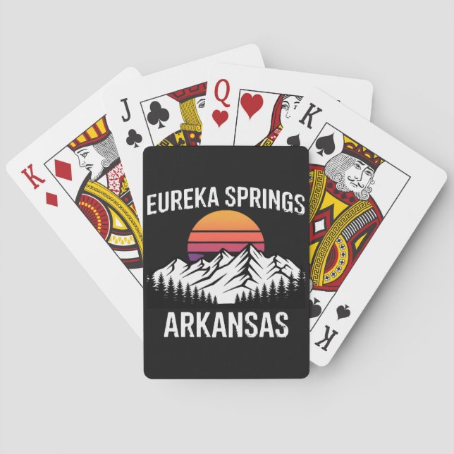 Jeu De Cartes Eureka Springs (dos)