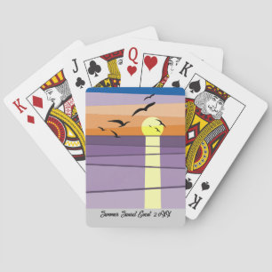 Jeu De Cartes Événement Sunset été personnalisé