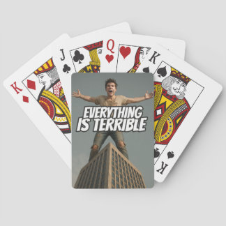 Jeu De Cartes Everything is Terrible Playing Cards - Phil Elmore