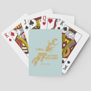 Jeu De Cartes Évolution du poisson drôle de poisson rouge