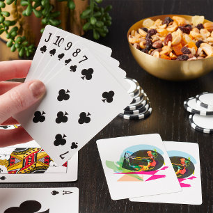 Jeu De Cartes Exercice de la femme Jouer des cartes