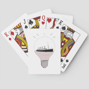 Jeu De Cartes Expédier dans une ampoule