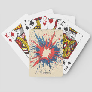 Jeu De Cartes Explosion d'art pop de style comique (5)