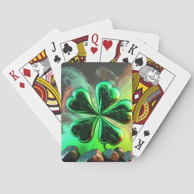 Jeu De Cartes Explosion shamrock (dos)