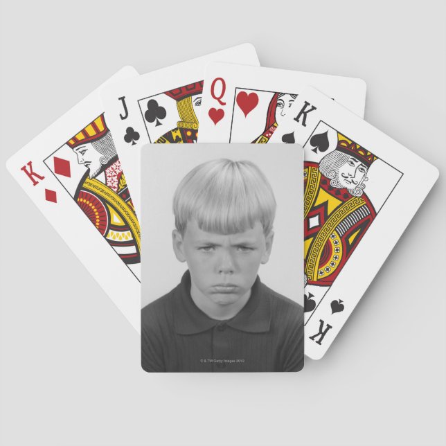 Jeu De Cartes Expression de Boy Facial (dos)