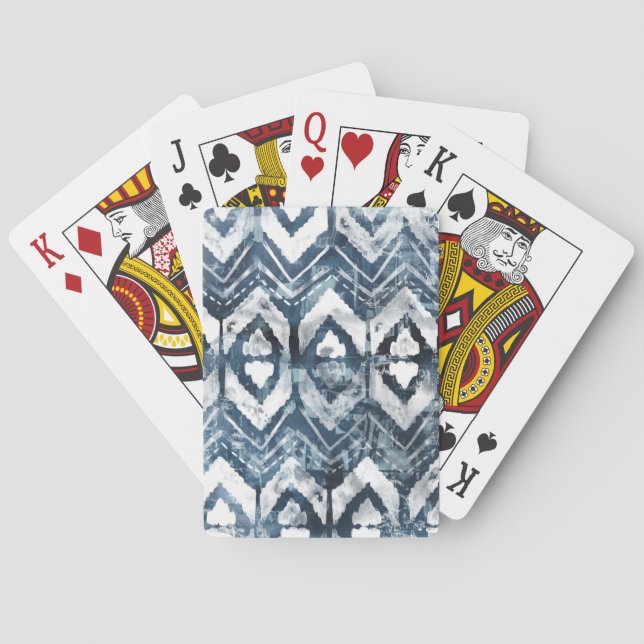 Jeu De Cartes Extraction d'Indigo - Géométrique (dos)